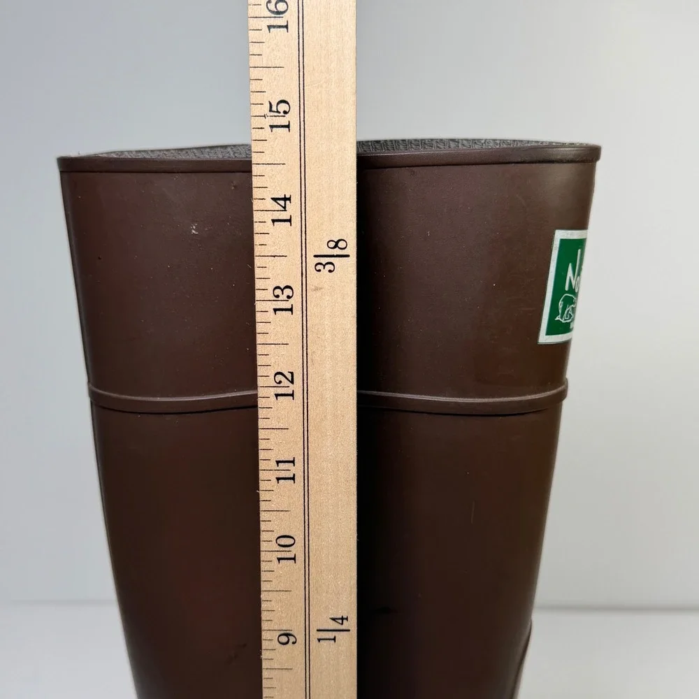 Northerner by Servus Brown Rubber Rain Boots Waterproof Work Made in USA Mens 5
